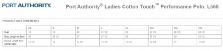 Port Authority Ladies Cotton Touch Performance Polo #7